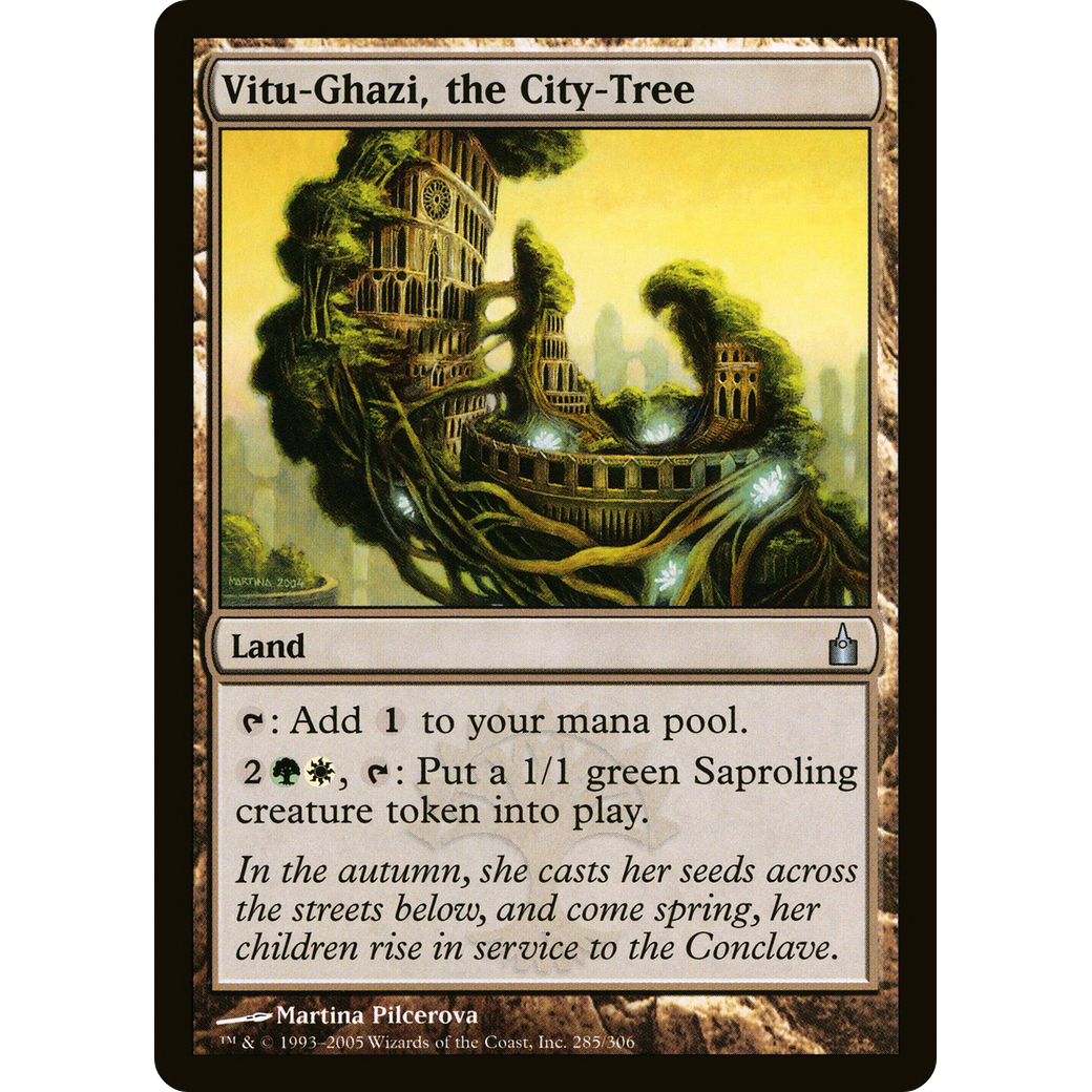 Vitu-Ghazi, the City-Tree (RAV-285) - Ravnica: City of Guilds Foil
