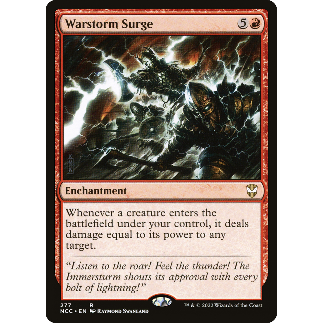 Warstorm Surge (NCC-277) - New Capenna Commander
