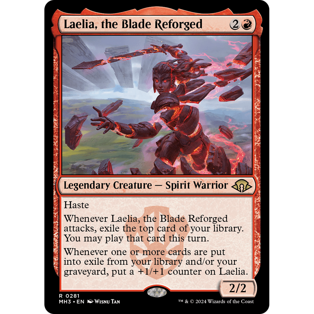 Laelia, the Blade Reforged (MH3-281) - Modern Horizons 3 Foil