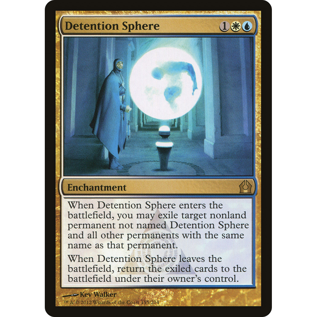 Detention Sphere (RTR-155) - Return to Ravnica Foil