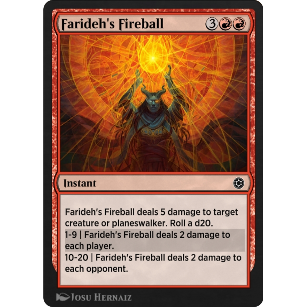 Farideh's Fireball (HBG-181) - Alchemy Horizons: Baldur's Gate