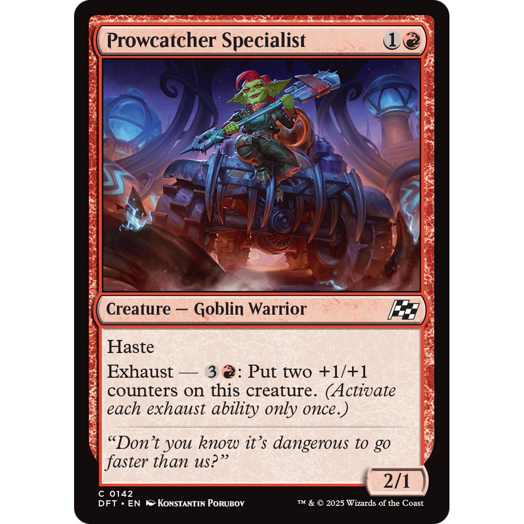 Prowcatcher Specialist (DFT-142) - Aetherdrift Foil