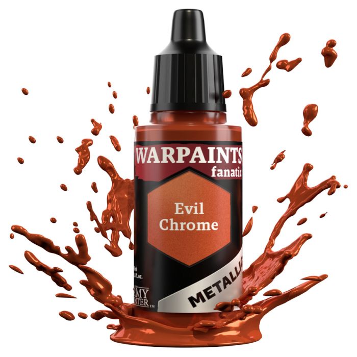 Warpaints Fanatic Metallic: Evil Chrome 18ml