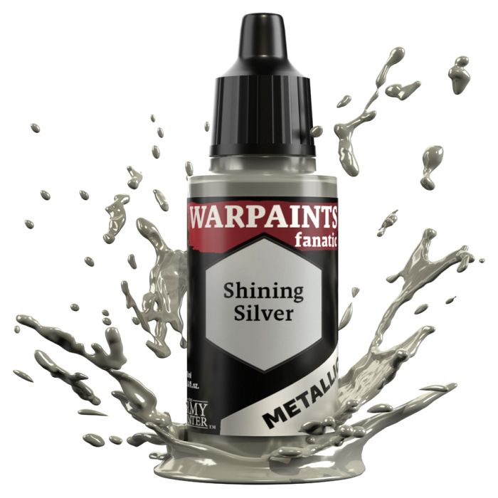 Warpaints Fanatic Metallic - Shining Silver 18ml