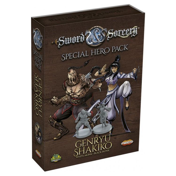 Sword and Sorcery: Hero Pack - White & Black Monks