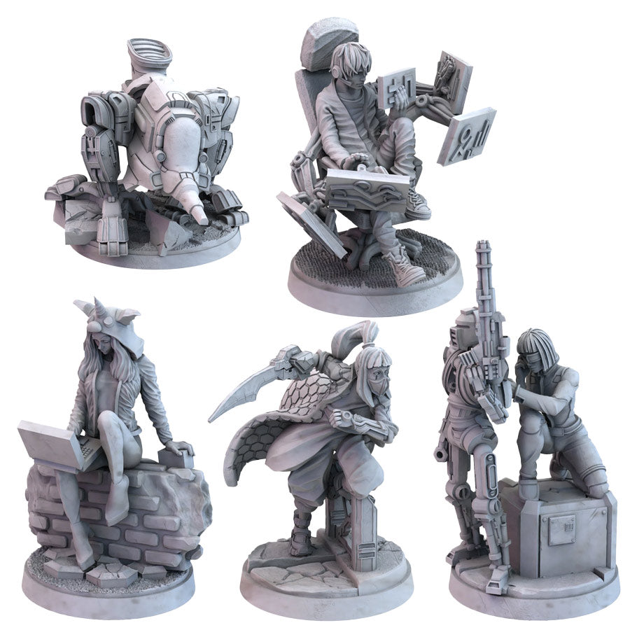 Tamashii: Chronicle Of Ascend - Edgerunners Miniatures