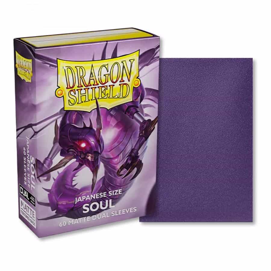 Dragon Shield 60ct Japanese Size Sleeves: Soul Metallic Matte