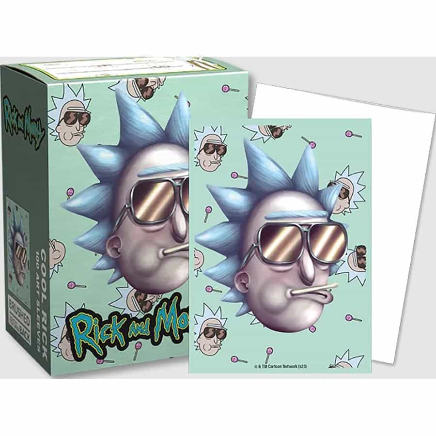 Dragon Shield 100ct Brushed Art Sleeves: Rick and Morty - Cool Rick