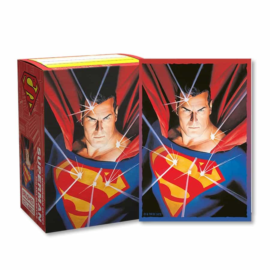 Dragon Shield 100ct Brushed Art Sleeves: Superman