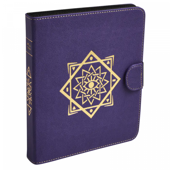 Dragon Shield Spell Codex - Arcane Purple