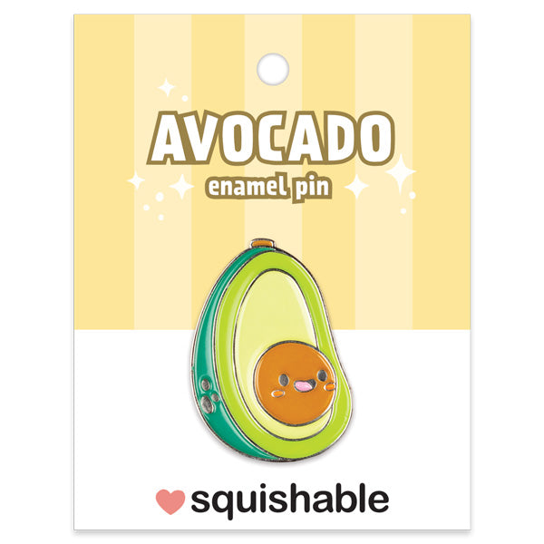 Squishable - Enamel Pin - Avocado