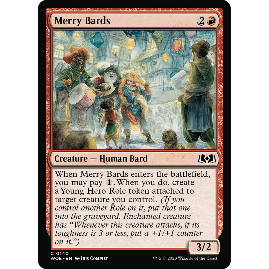 Merry Bards (WOE-140) - Wilds of Eldraine