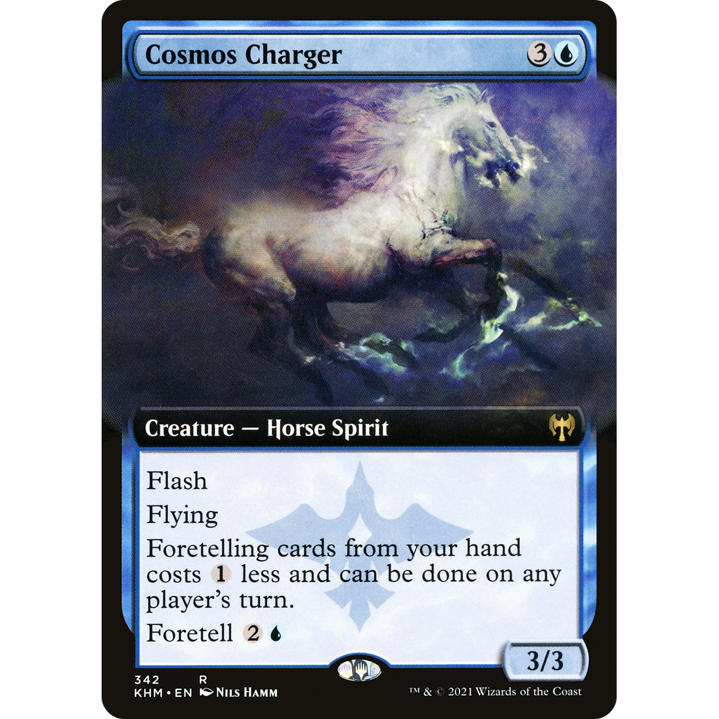Cosmos Charger (Extended Art) (KHM-342) - Kaldheim: (Extended Art)