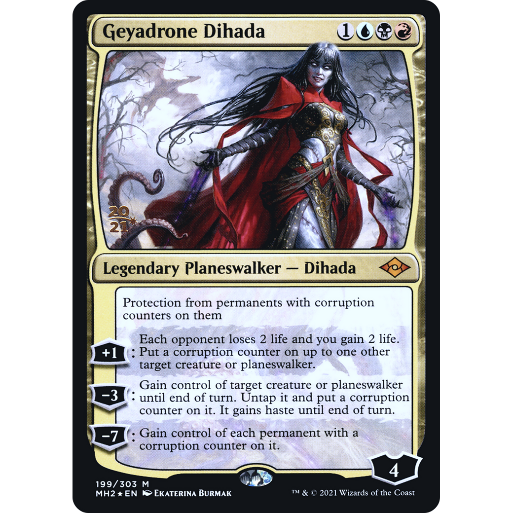 Geyadrone Dihada (PRE-199) - Modern Horizons 2 Promos Foil