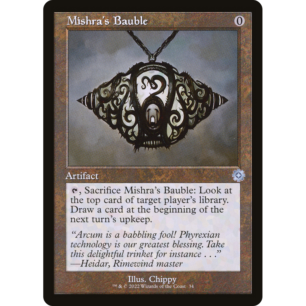 Mishra's Bauble (BRR-034) - The Brothers' War Retro Artifacts Foil