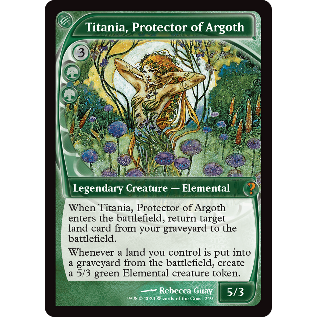 Titania, Protector of Argoth (Future Sight) (MB2-249) - Mystery Booster 2 Foil