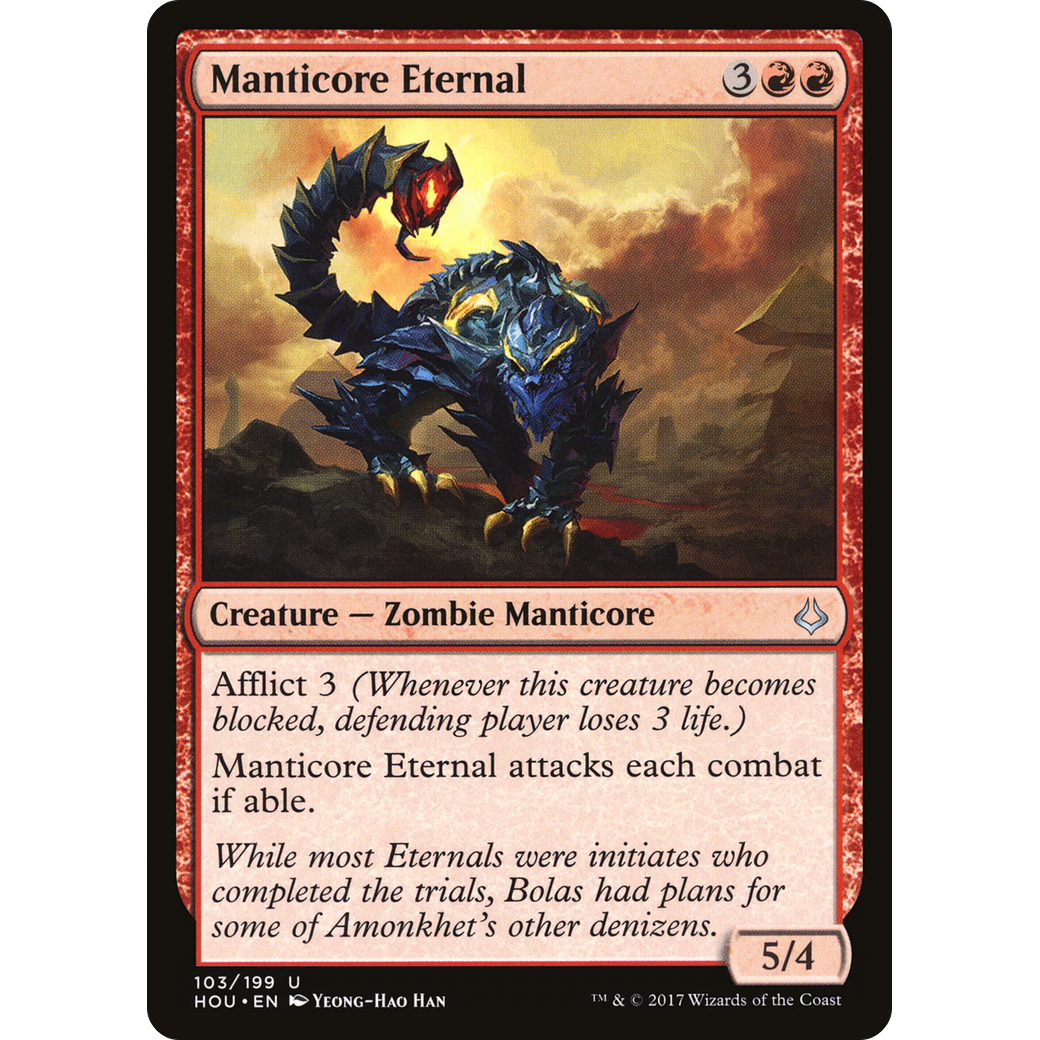 Manticore Eternal (HOU-103) - Hour of Devastation Foil