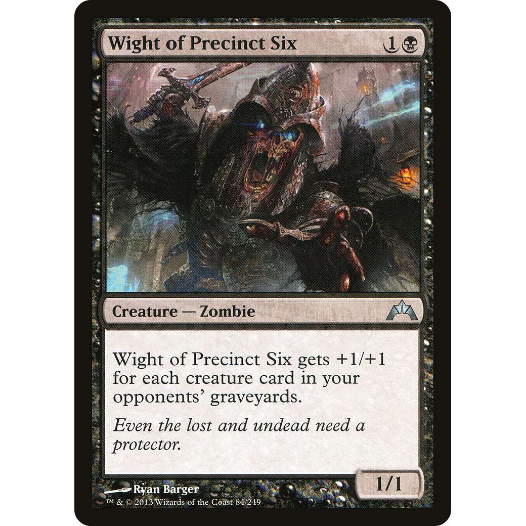 Wight of Precinct Six (GTC-084) - Gatecrash
