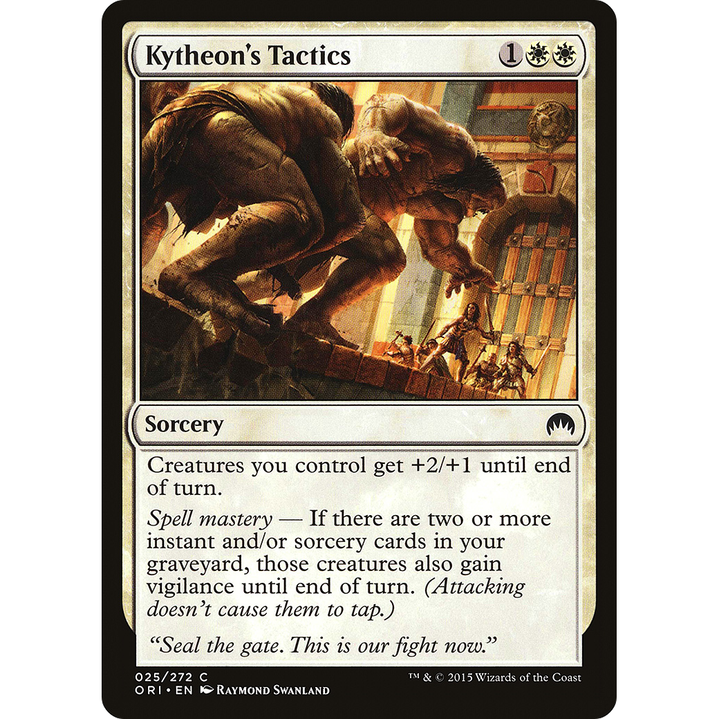 Kytheon's Tactics (ORI-025) - Magic Origins Foil