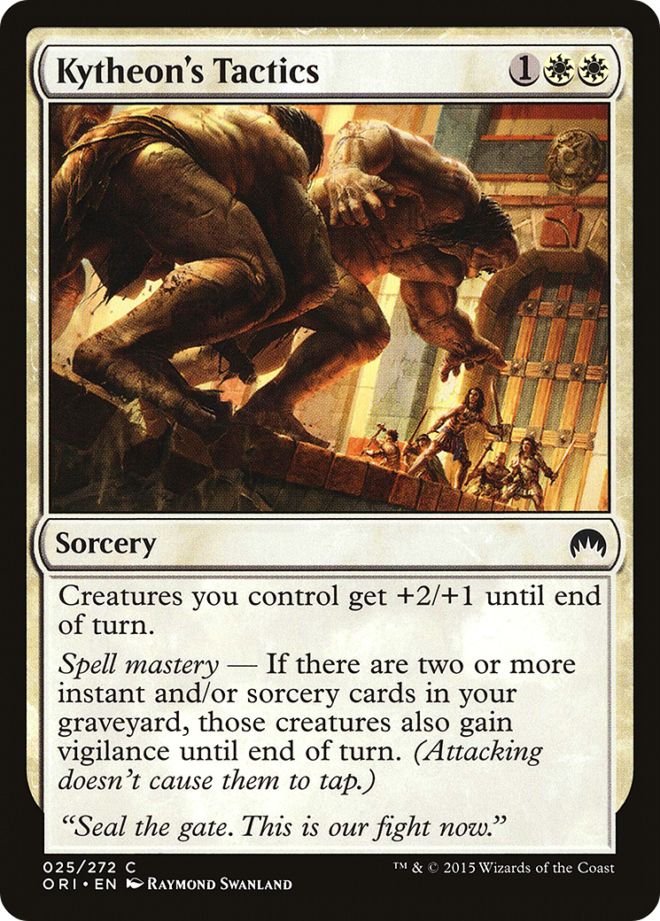 Kytheon's Tactics (ORI-025) - Magic Origins Foil