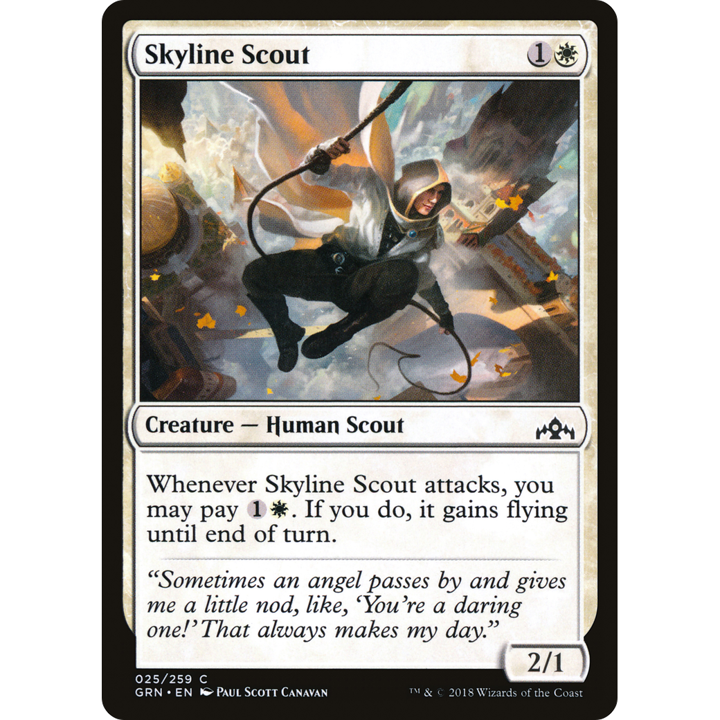 Skyline Scout (GRN-025) - Guilds of Ravnica Foil