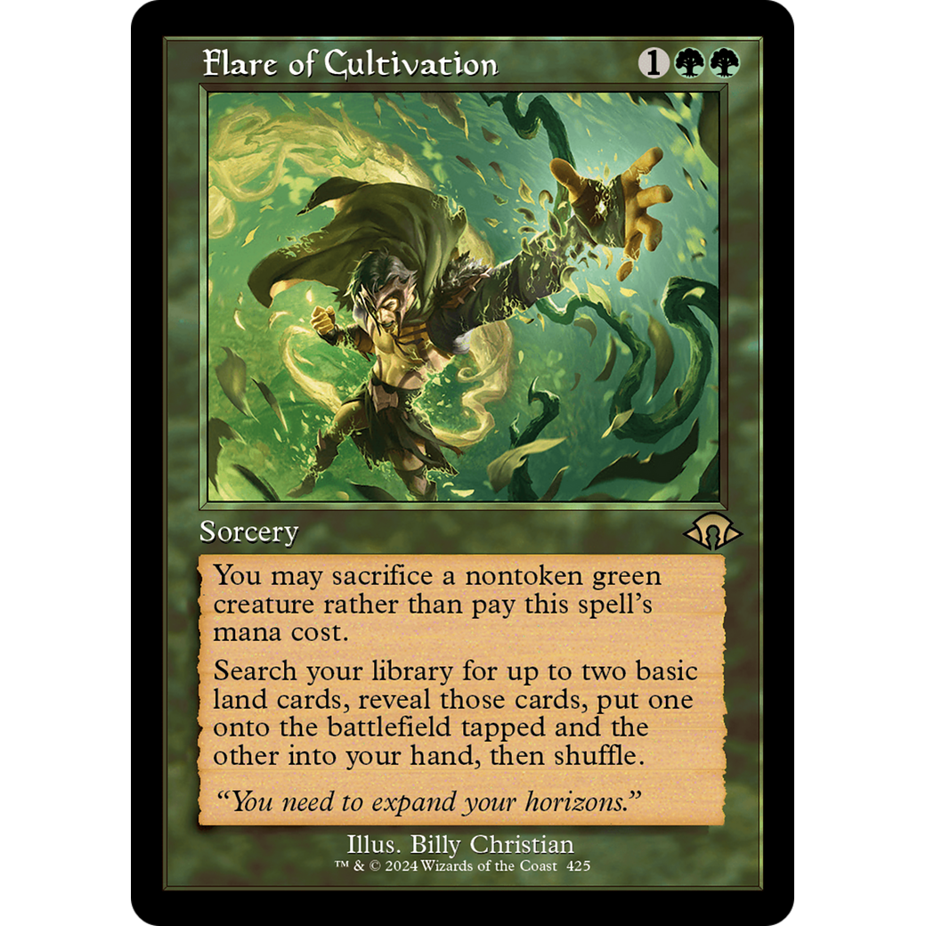 Flare of Cultivation (MH3-425) - Modern Horizons 3 Foil