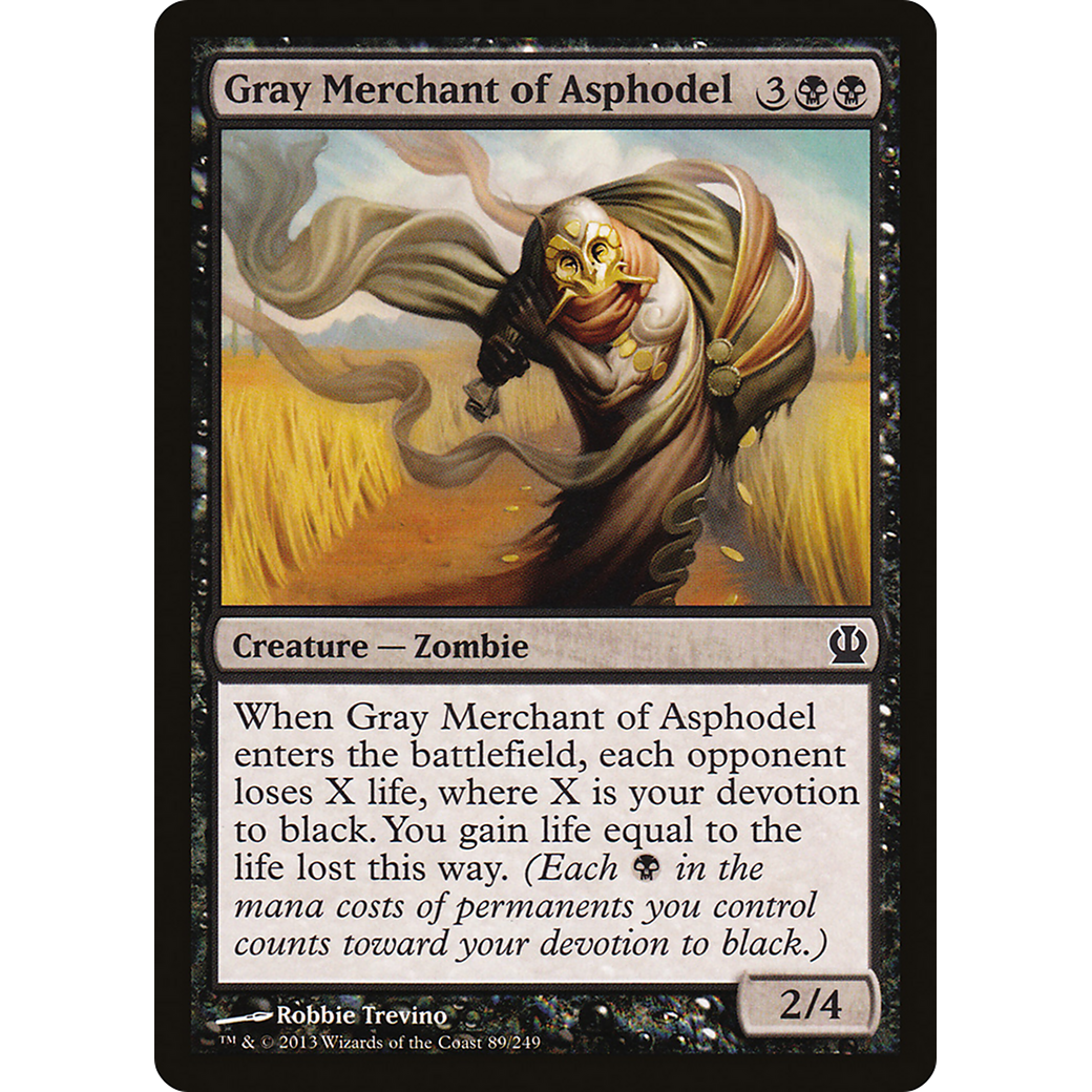 Gray Merchant of Asphodel (THS-089) - Theros