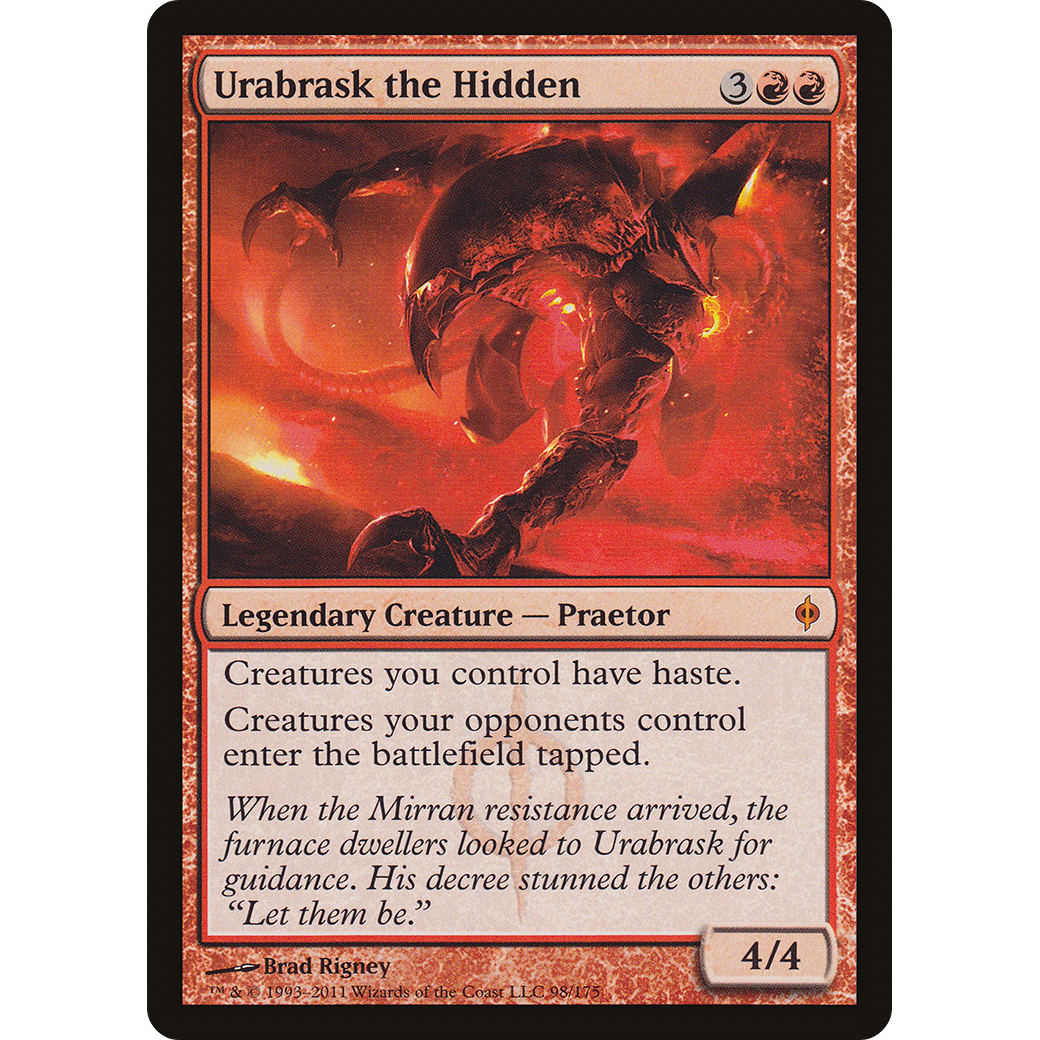 Urabrask the Hidden (NPH-098) - New Phyrexia Foil