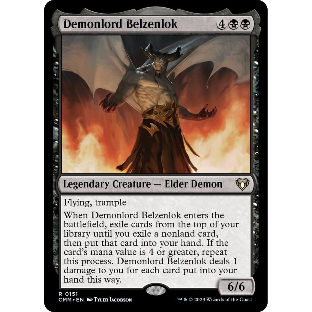 Demonlord Belzenlok (CMM-151) - Commander Masters