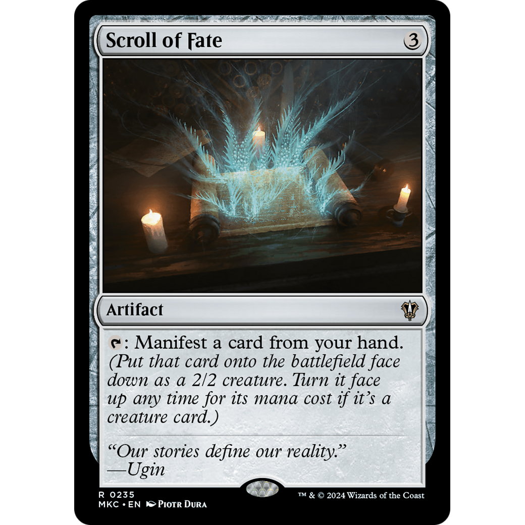 Scroll of Fate (MKC-235) - Murders at Karlov Manor Commander