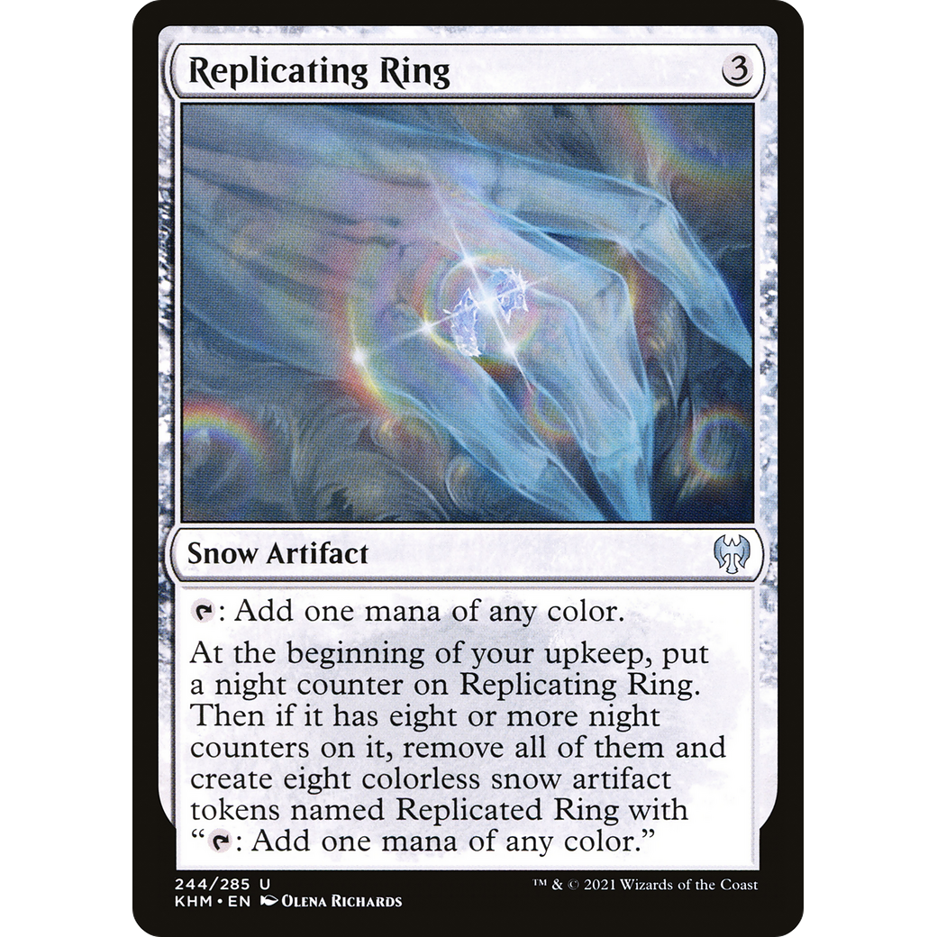 Replicating Ring (KHM-244) - Kaldheim: (snow)