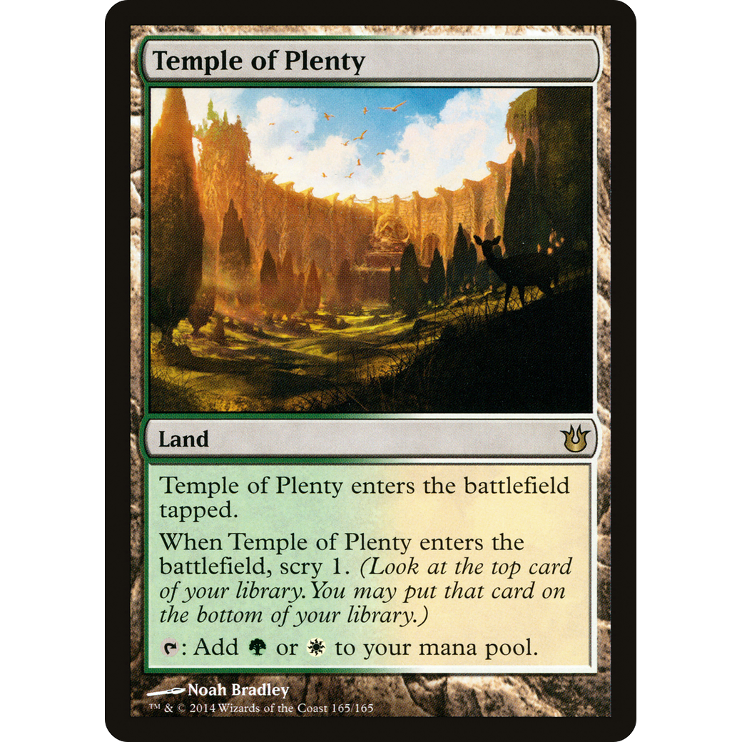 Temple of Plenty (BNG-165) - Born of the Gods