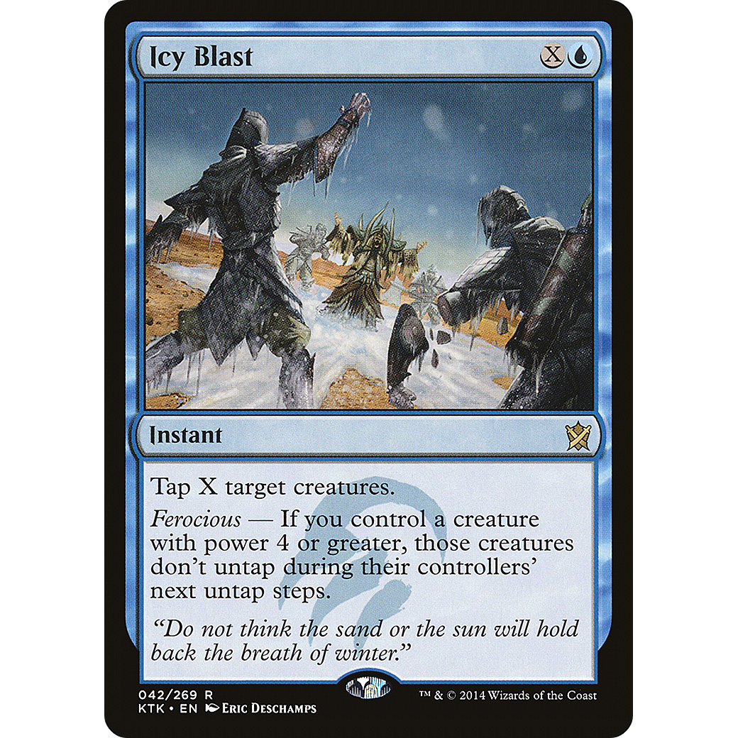 Icy Blast (KTK-042) - Khans of Tarkir
