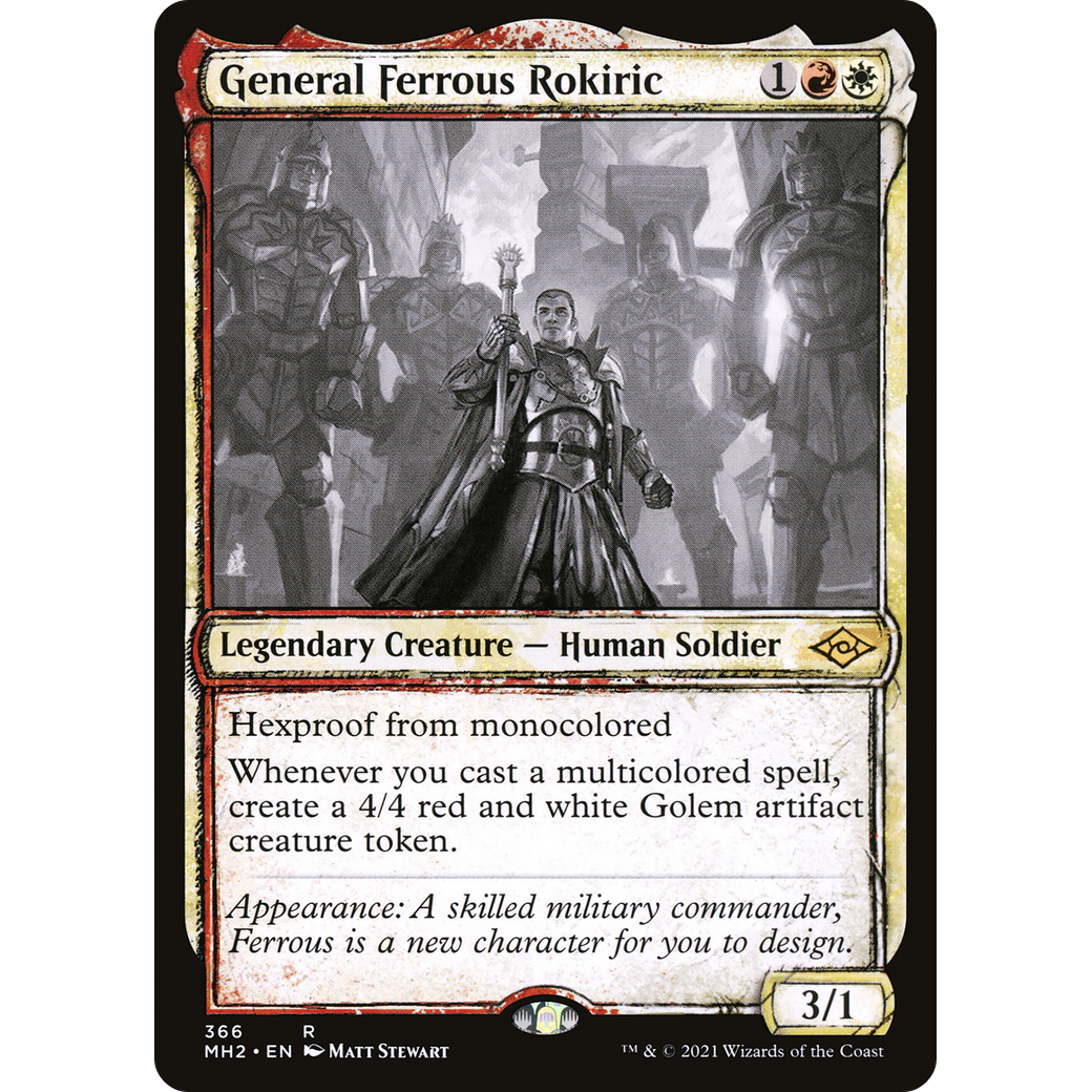 General Ferrous Rokiric (Showcase) (MH2-366) - Modern Horizons 2: (Showcase)