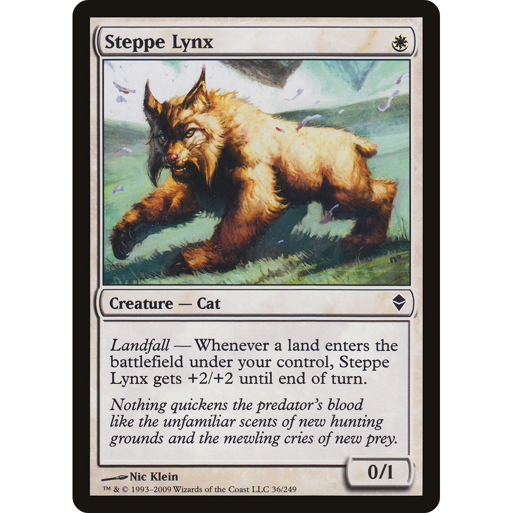 Steppe Lynx (ZEN-036) - Zendikar