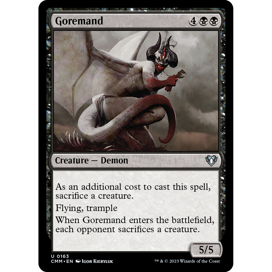 Goremand (CMM-163) - Commander Masters