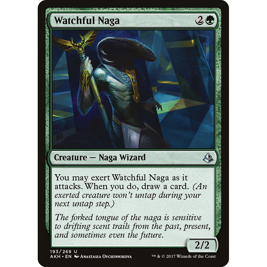 Watchful Naga (AKH-193) - Amonkhet Foil