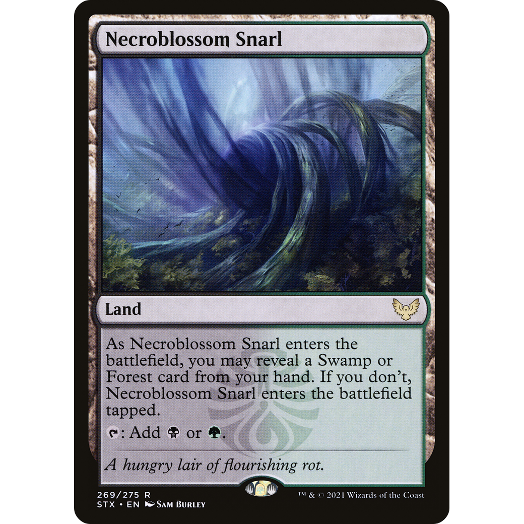 Necroblossom Snarl (STX-269) - Strixhaven: School of Mages Foil