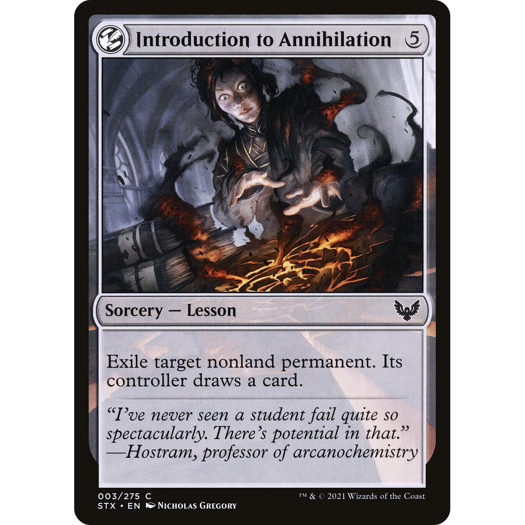 Introduction to Annihilation (STX-003) - Strixhaven: School of Mages: (lesson)
