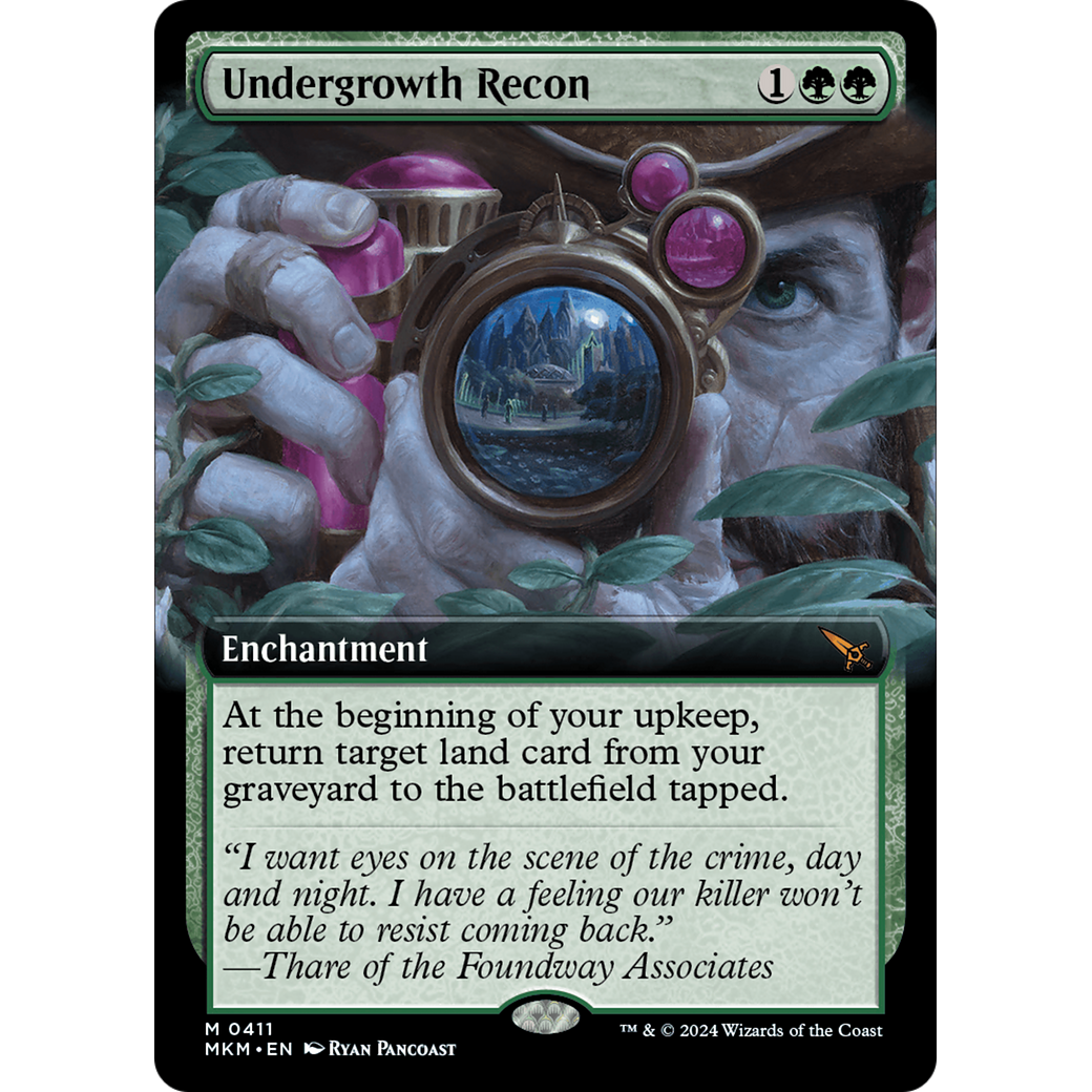 Undergrowth Recon (MKM-411) - Murders at Karlov Manor: (Extended Art) Foil