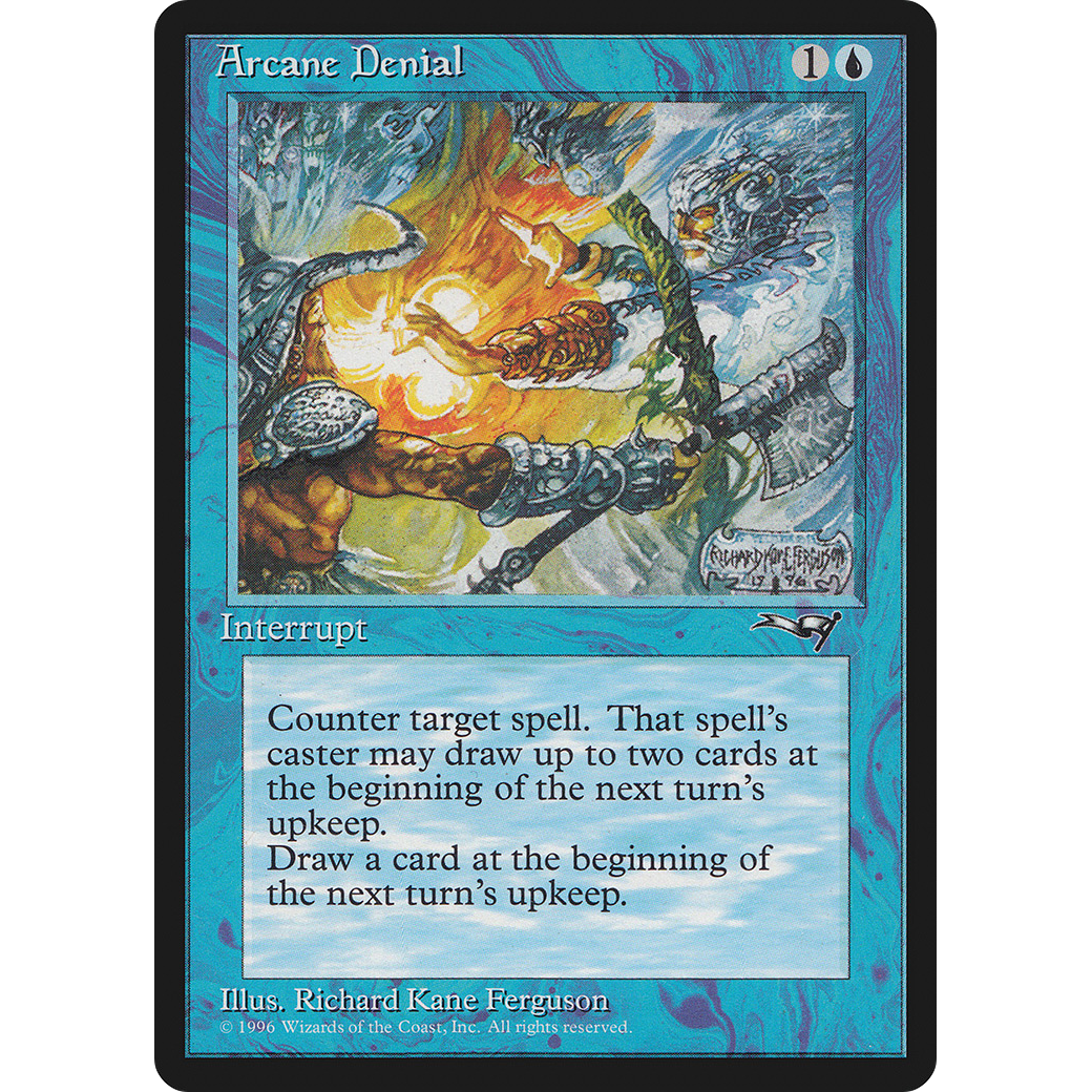 Arcane Denial (Axe) (ALL-033) - Alliances