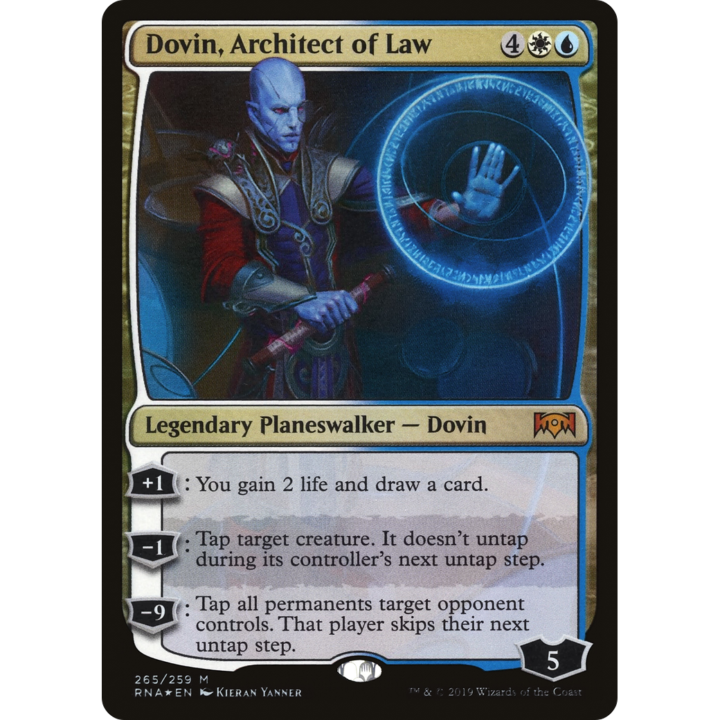 Dovin, Architect of Law (RNA-265) - Ravnica Allegiance Foil