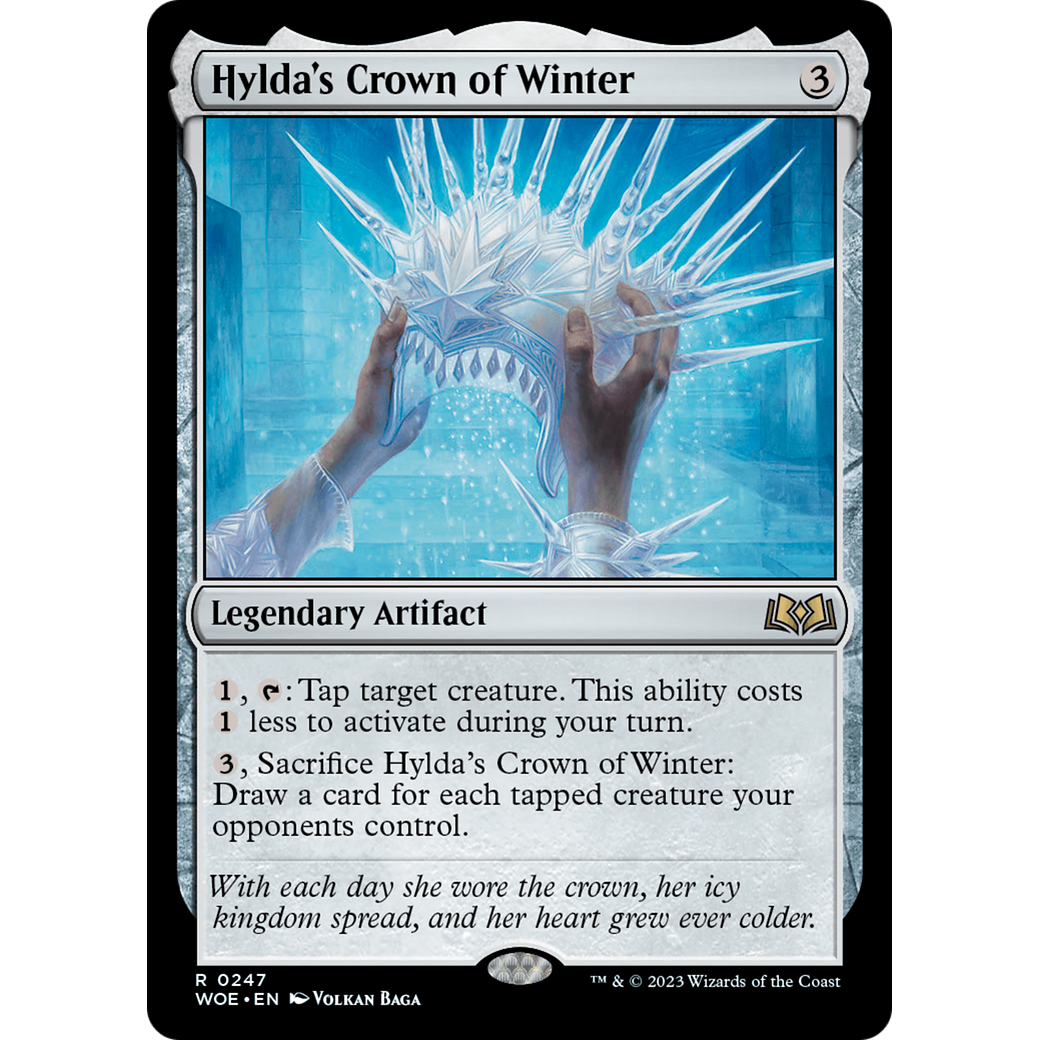 Hylda's Crown of Winter (WOE-247) - Wilds of Eldraine