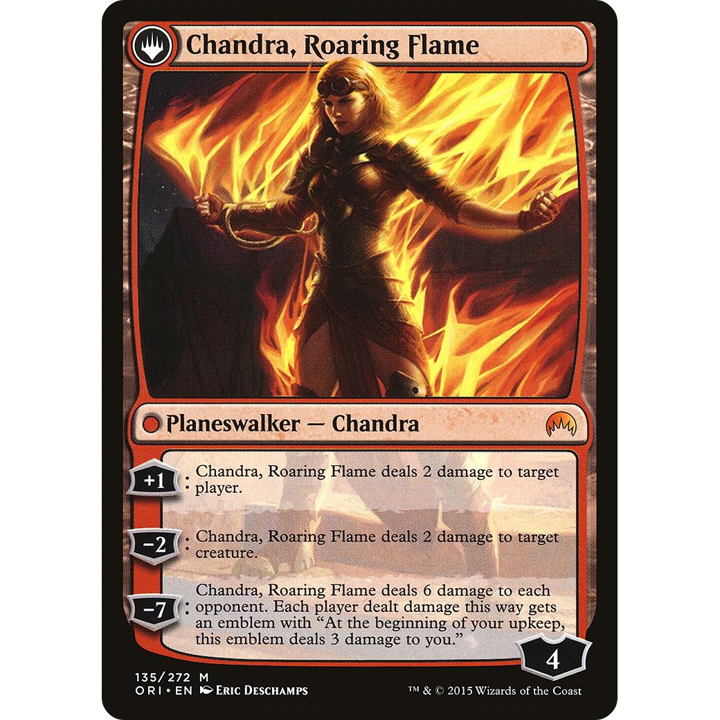 Chandra, Fire of Kaladesh (ORI-135) - Magic Origins: (originpwdfc) Foil