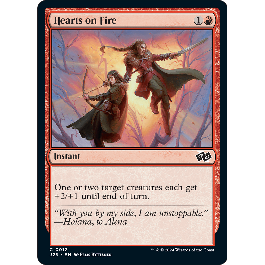 Hearts on Fire (J25-017) - Foundations Jumpstart