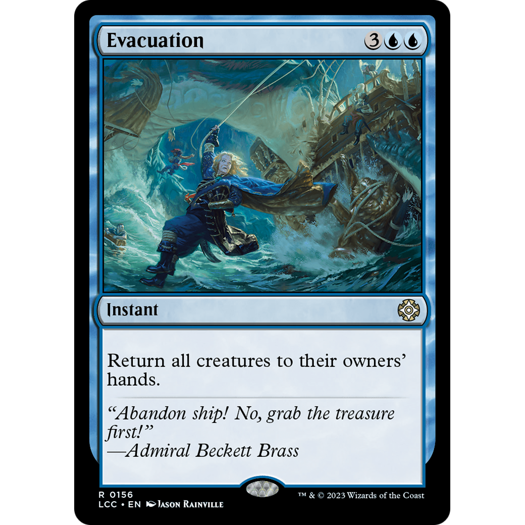 Evacuation (LCC-156) - The Lost Caverns of Ixalan Commander