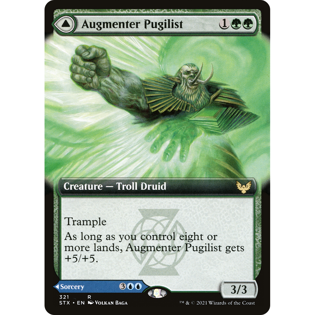 Augmenter Pugilist (Extended Art) (STX-321) - Strixhaven: School of Mages: (Extended Art)