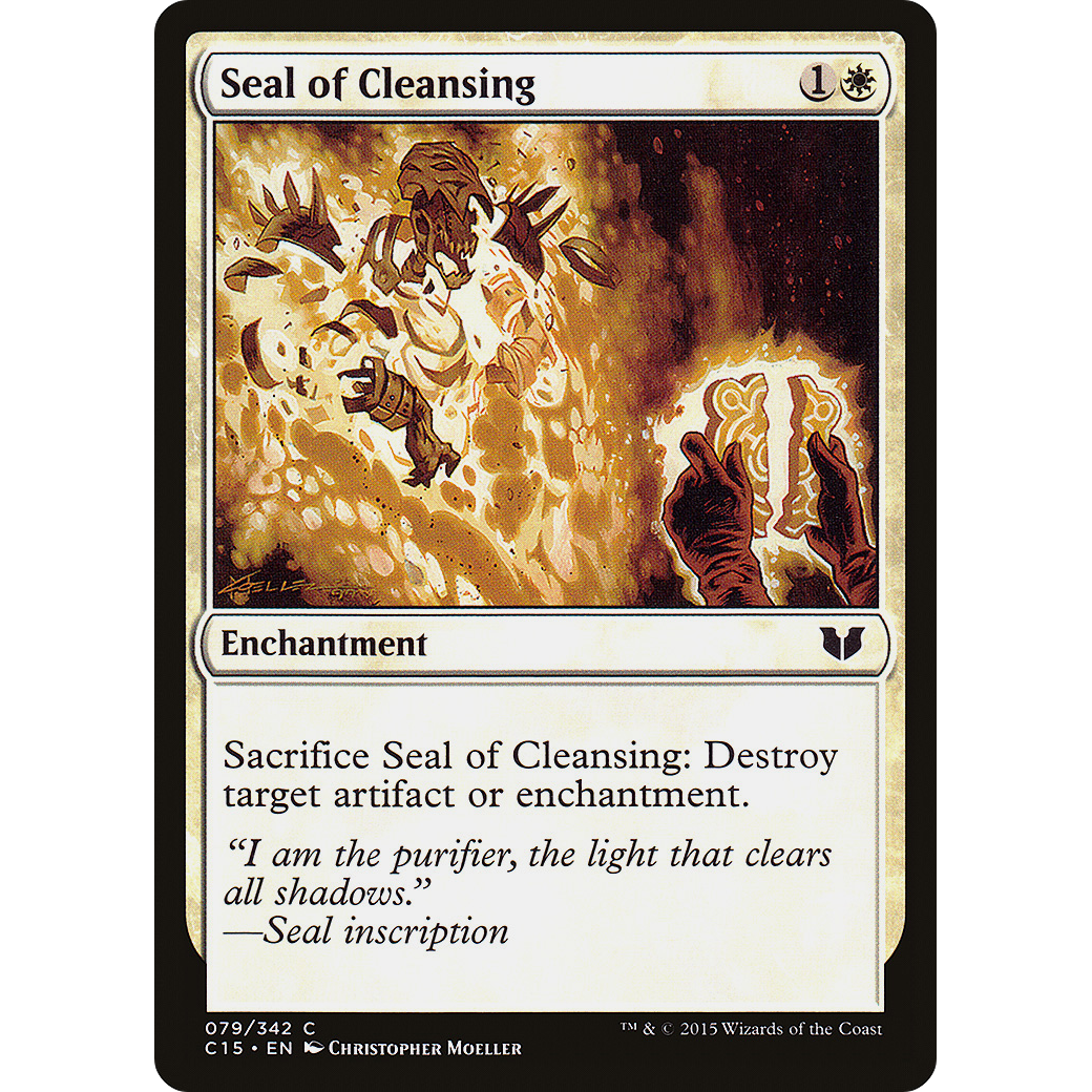 Seal of Cleansing (C15-079) - Commander 2015