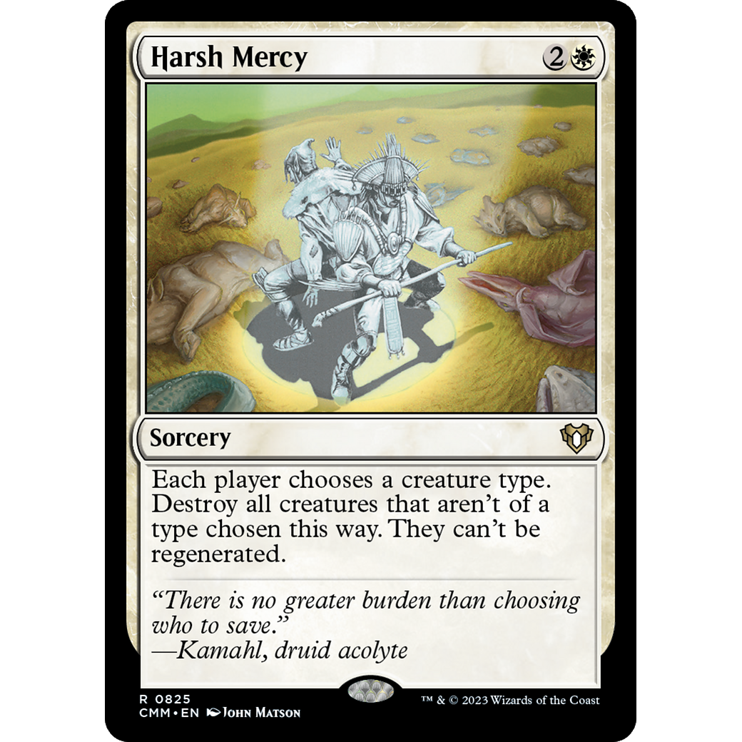 Harsh Mercy (CMM-825) - Commander Masters