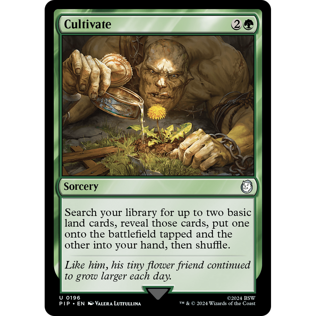 Cultivate (PIP-196) - Fallout Foil